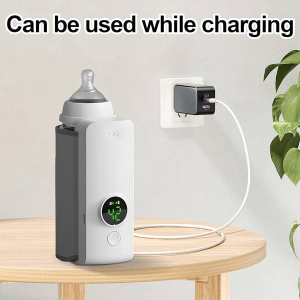 On-the-Go Portable Baby Bottle Warmer – Compact & Easy to Use