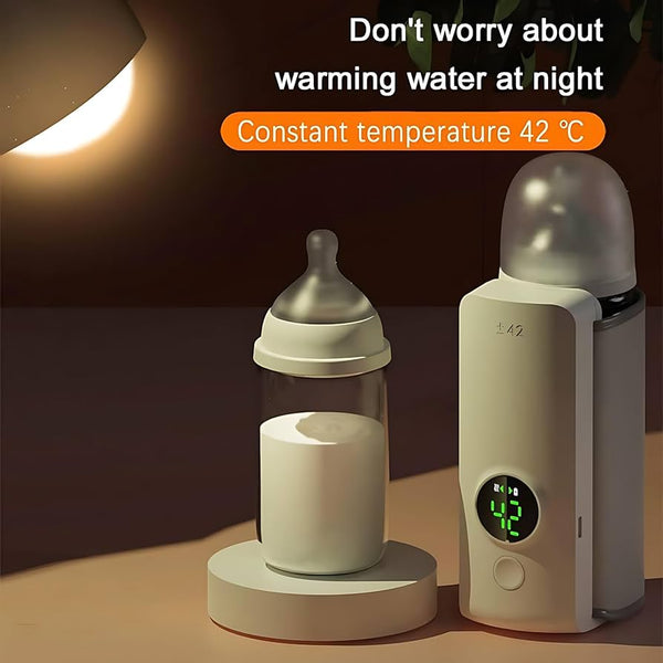 On-the-Go Portable Baby Bottle Warmer – Compact & Easy to Use
