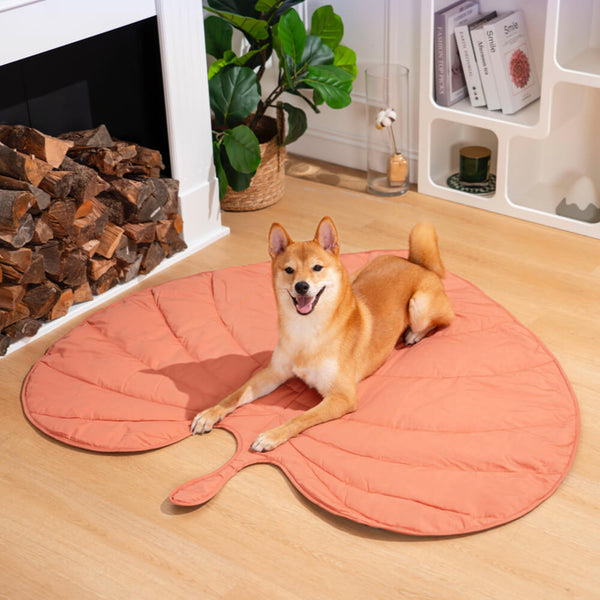 Leaf-Shaped Dog Blanket
