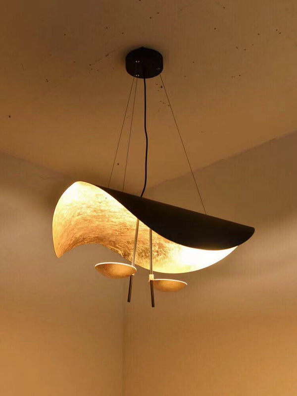 Luxury Nordic Gold Flying Saucer Chandelier