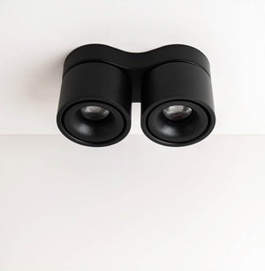 Elegant Modern Double Black Wall Lamp