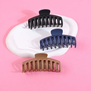 Large Grip Hair Claws – 3/4PCS