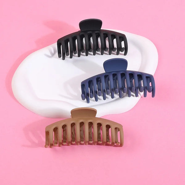 Large Grip Hair Claws – 3/4PCS