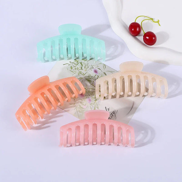 Large Grip Hair Claws – 3/4PCS
