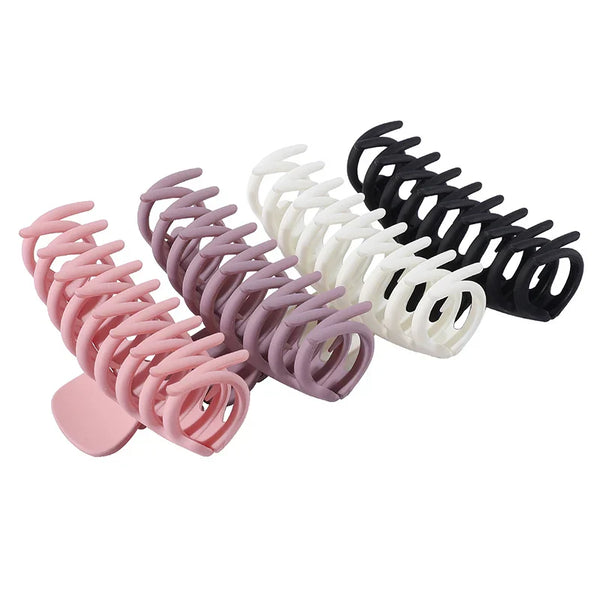 Large Grip Hair Claws – 3/4PCS
