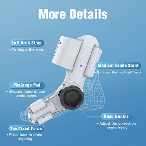 Adjustable Toe Bunion Corrector Orthopedic Splint for Alignment & Pain Relief