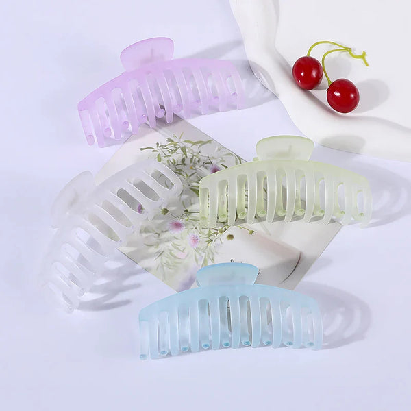 Large Grip Hair Claws – 3/4PCS