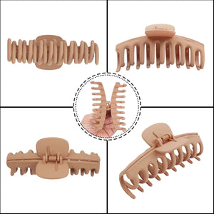 Large Grip Hair Claws – 3/4PCS