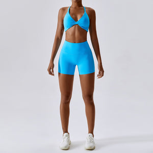 2-Piece Workout Set – Bra & Shorts