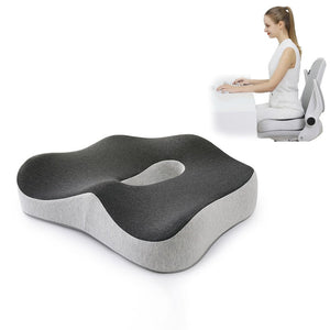 Orthopedic Memory Foam Chair Cushion for Car & Office Use