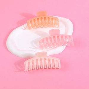 Large Grip Hair Claws – 3/4PCS