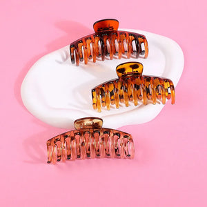 Large Grip Hair Claws – 3/4PCS