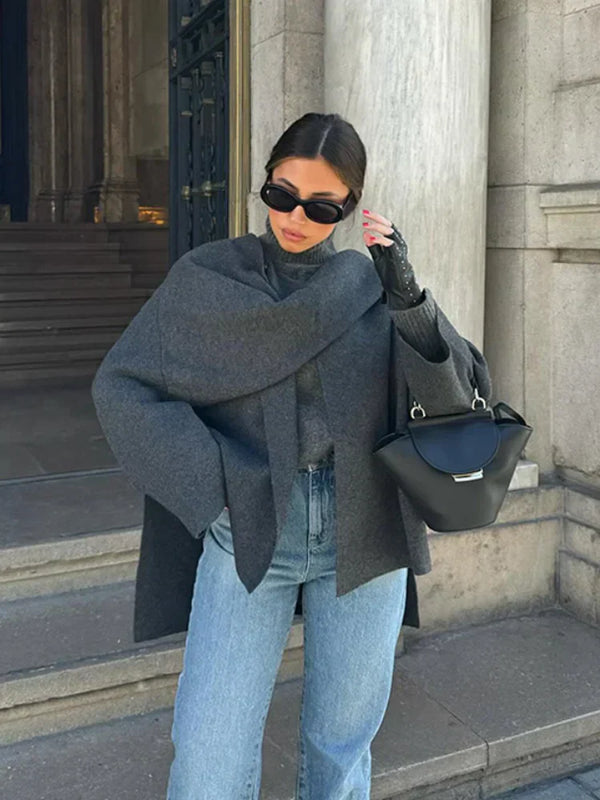 Women’s Single-Breasted Knitted Jacket