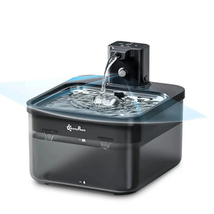 Automatic Stainless Steel Cat Water Fountain – 2.5L