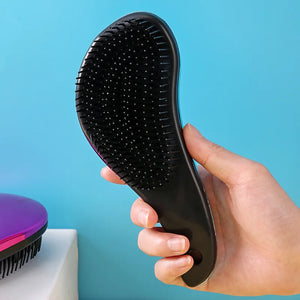 Detangle and Massage Brush Anti-Static Design