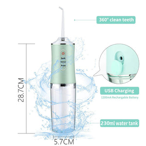 Rechargeable Cordless Oral Irrigator for Deep Cleaning