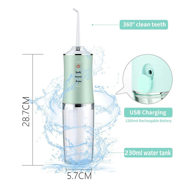 Rechargeable Cordless Oral Irrigator for Deep Cleaning