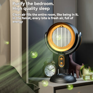 Rechargeable Portable Smoke Air Purifier Fan for Any Space