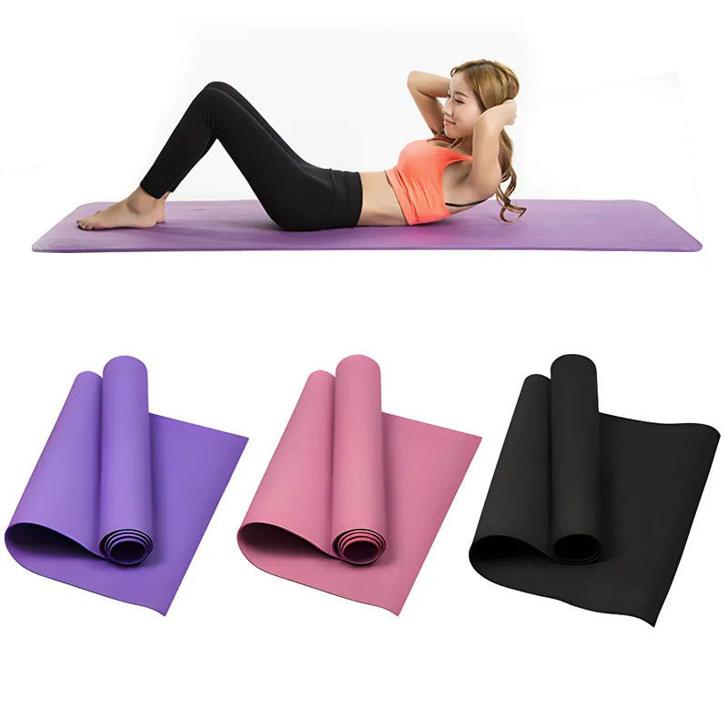 4MM Anti-Slip EVA Yoga Mat for All Workouts