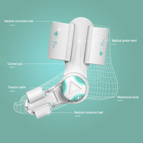 Adjustable Toe Bunion Corrector Orthopedic Splint for Alignment & Pain Relief