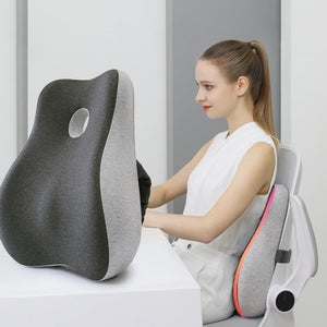 Orthopedic Memory Foam Chair Cushion for Car & Office Use