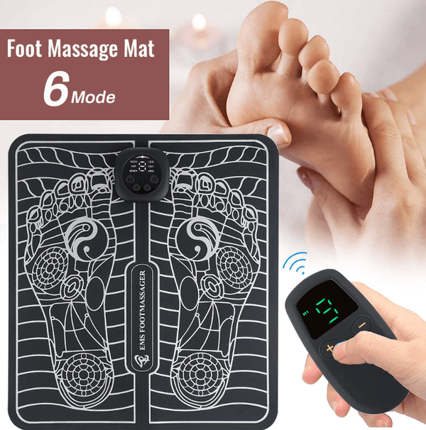 Electric EMS Foot Massage Mat – Relieves Pain & Stimulates Muscles