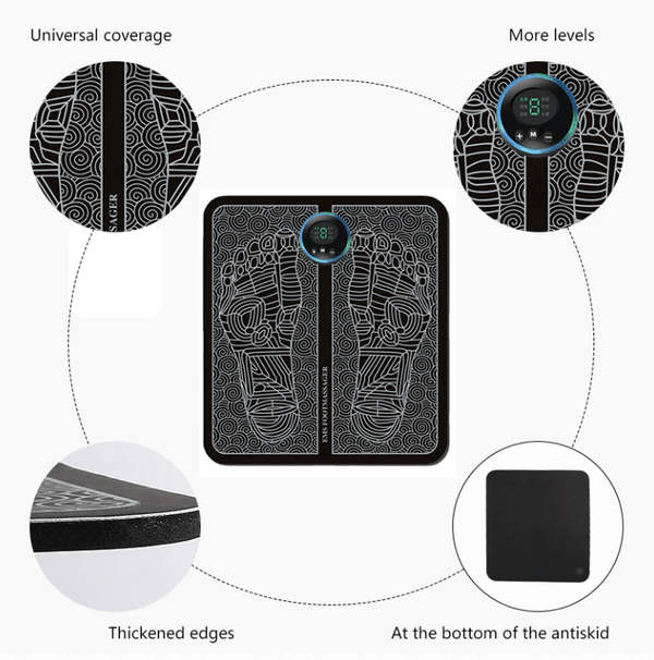 Electric EMS Foot Massage Mat – Relieves Pain & Stimulates Muscles