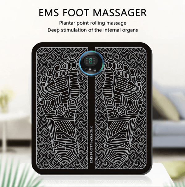 Electric EMS Foot Massage Mat – Relieves Pain & Stimulates Muscles