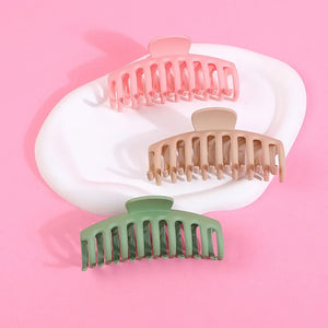 Large Grip Hair Claws – 3/4PCS
