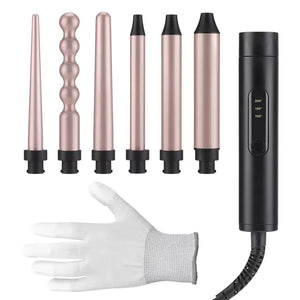 Professional 6-in-1 Hair Curler Quick Heat