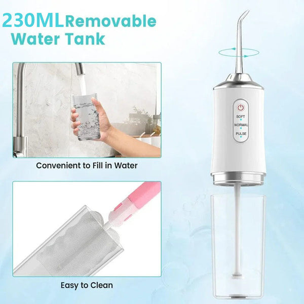Rechargeable Cordless Oral Irrigator for Deep Cleaning