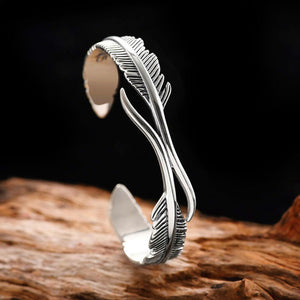 Open Feather Cuff for Men