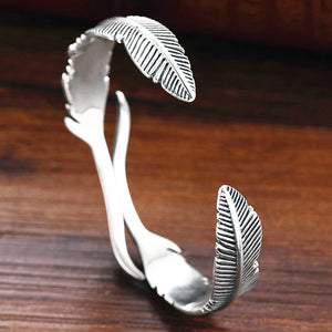 Open Feather Cuff for Men