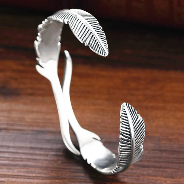 Open Feather Cuff for Men