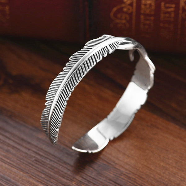 Open Feather Cuff for Men