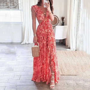 Long Floral Dress