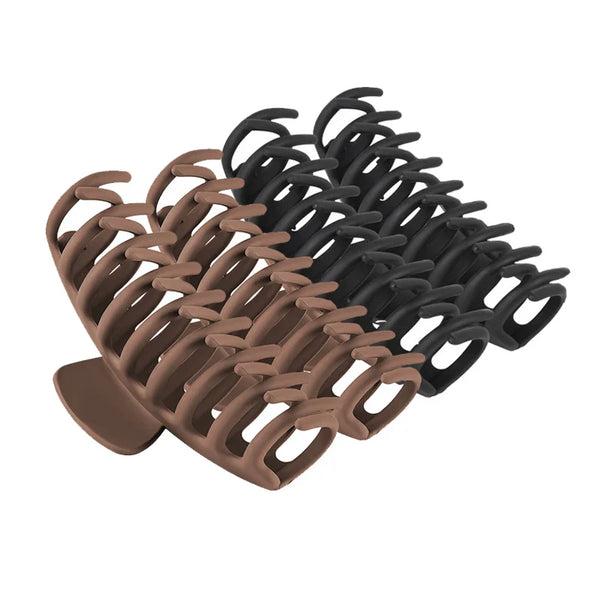 Large Grip Hair Claws – 3/4PCS