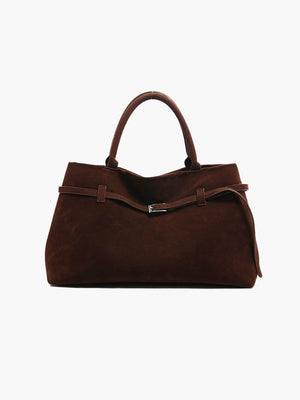 Women's Retro Leather Tote Bag
