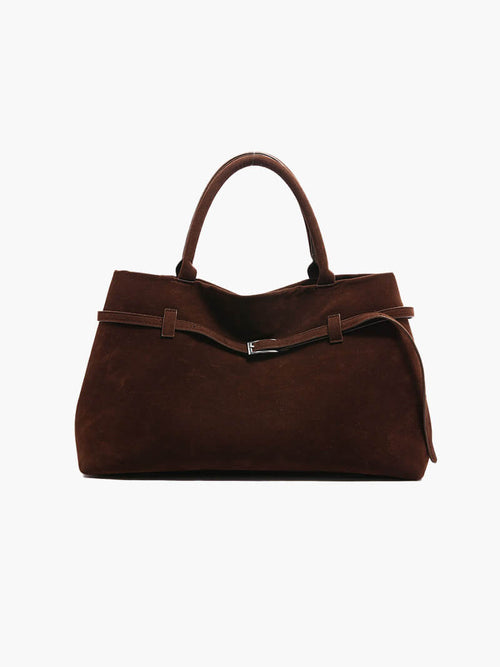 Women's Retro Leather Tote Bag