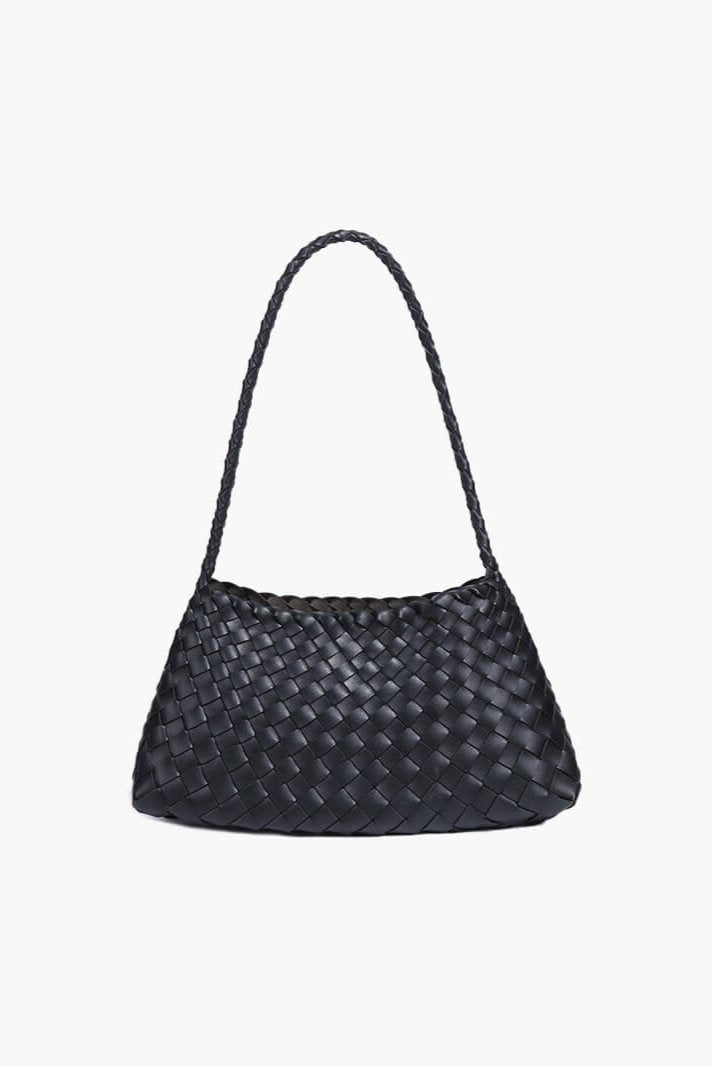 Women's Leather Tote Bucket Bag