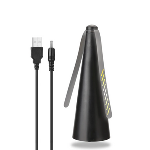 Electric Fly Fan with Dual Use Blades