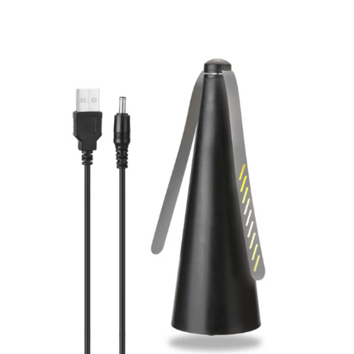 Electric Fly Fan with Dual Use Blades