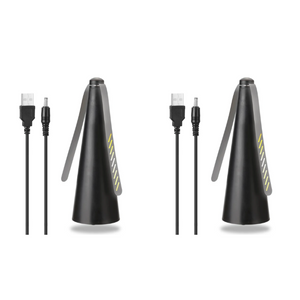 Electric Fly Fan with Dual Use Blades