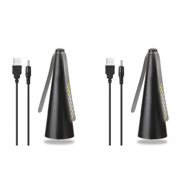 Electric Fly Fan with Dual Use Blades