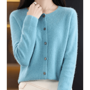 Women's Soft Cashmere V-Neck Cardigan