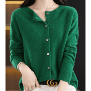 Women's Soft Cashmere V-Neck Cardigan