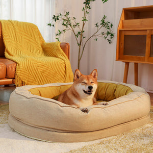 Dog Bed Round Donut