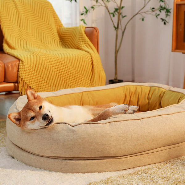 Dog Bed Round Donut