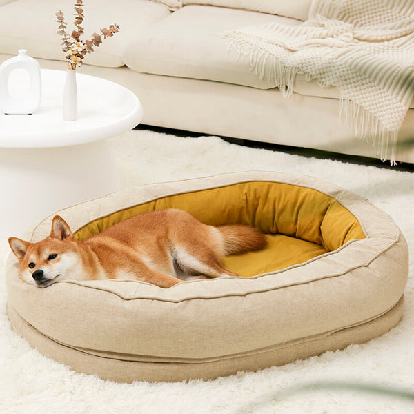 Dog Bed Round Donut