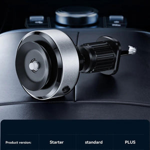 Magnetic Car Phone Holder – Dual-Sided with Suction Cup